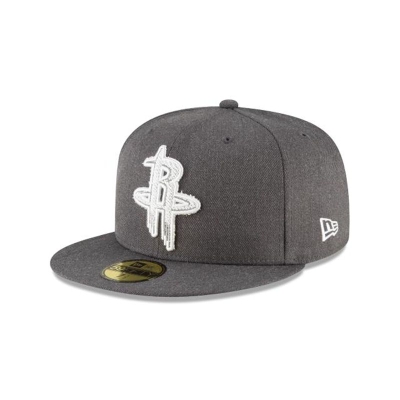 Houston Rockets Gorra | New Era NBA Terrycloth 59fifty Fitted Cap Mexico - Grises